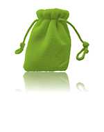 velvet bag green