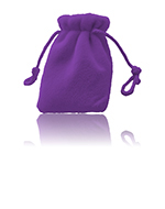 velvet bag purple